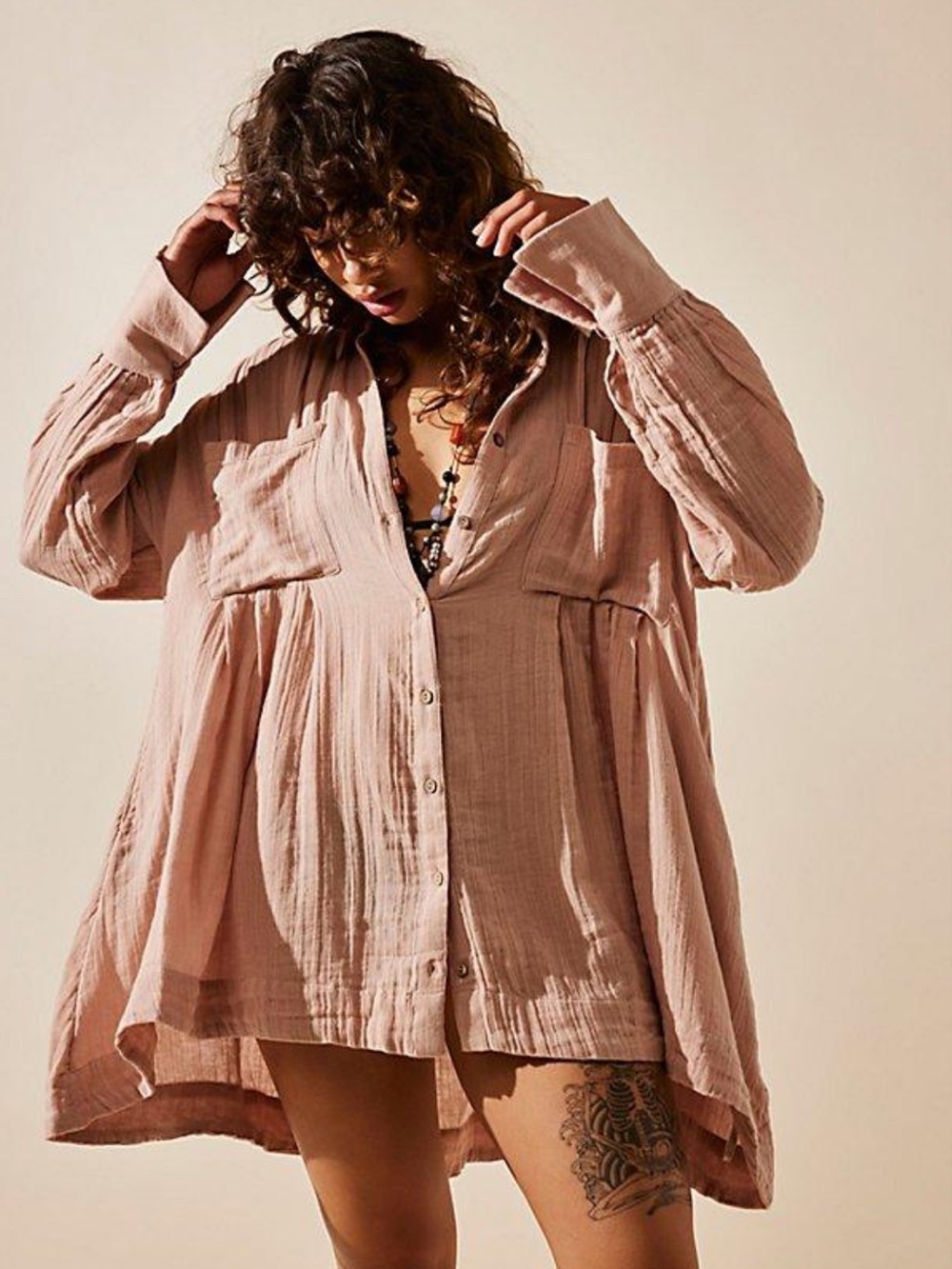 FP The Voyager Shirtdress NWT